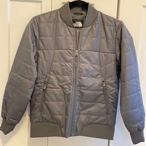 Boys North Face Jacket size medium 10/12 dark gray